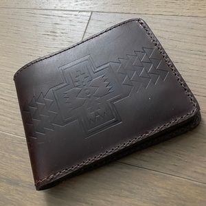 Pendleton leather wallet